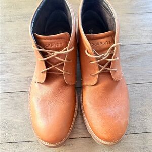 Rockport Men's Brown Chukka Boots, Size 10